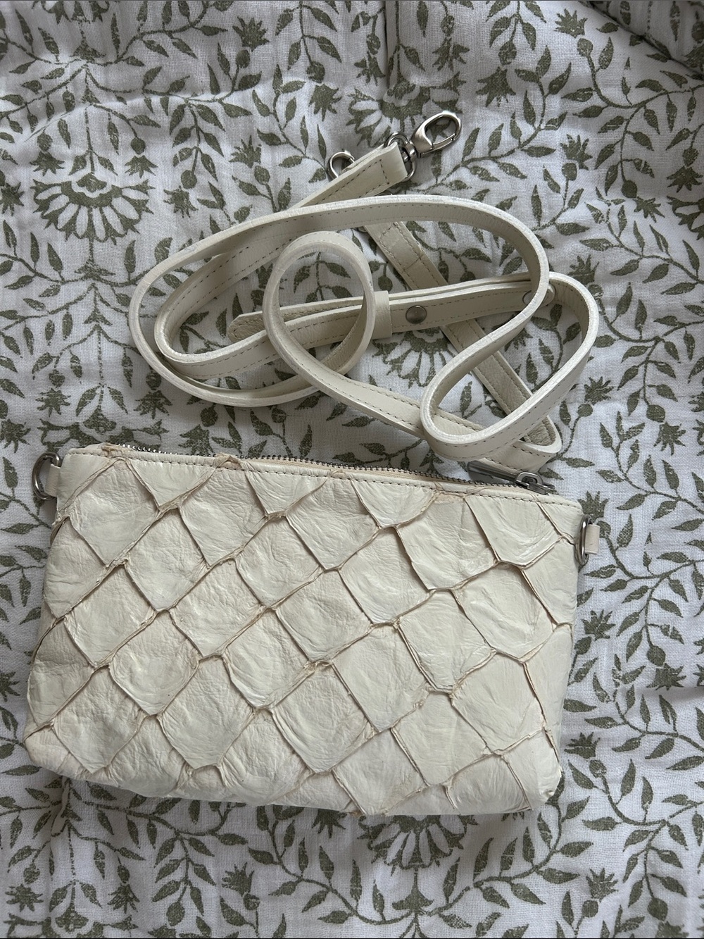 Piper and Skye Pirarucu leather bag